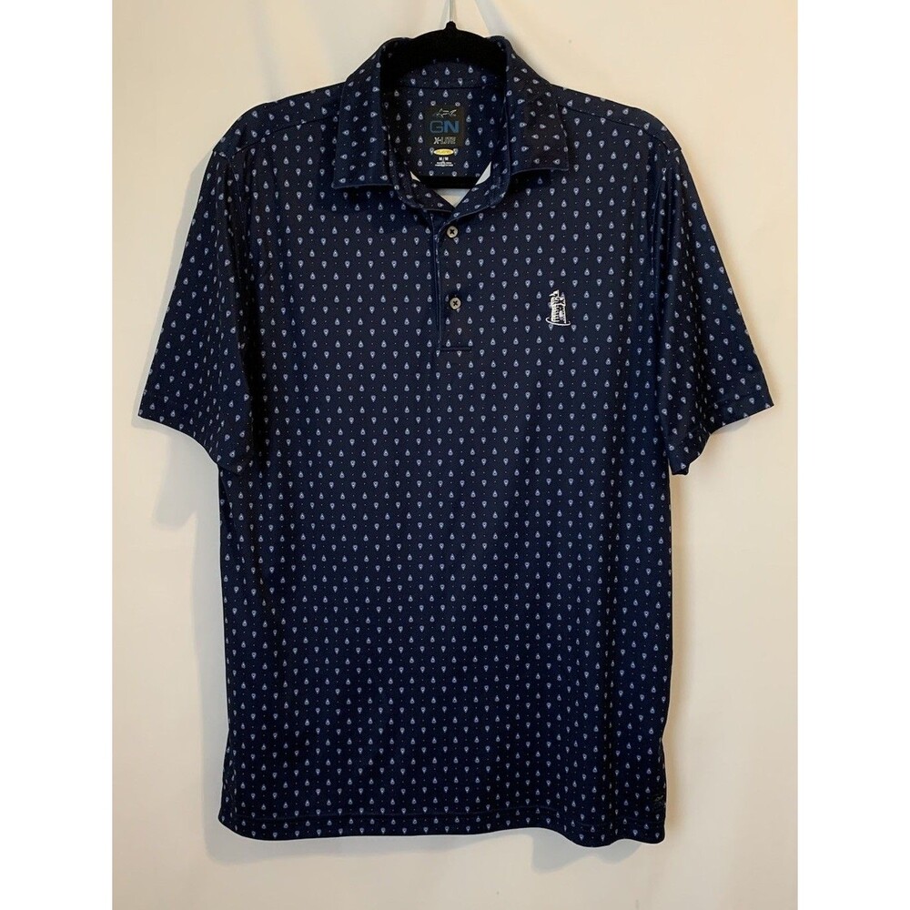 Greg Norman Play Dry Mens Size Medium Polo Shirt X Lite Golf